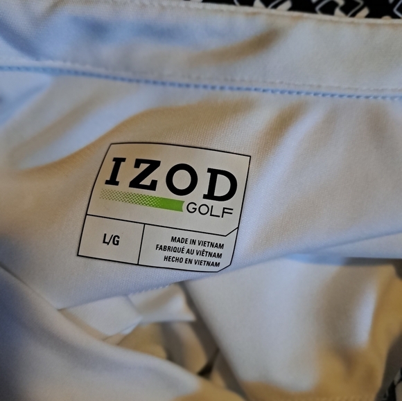 Izod Golf shirt size large - Picture 3 of 3